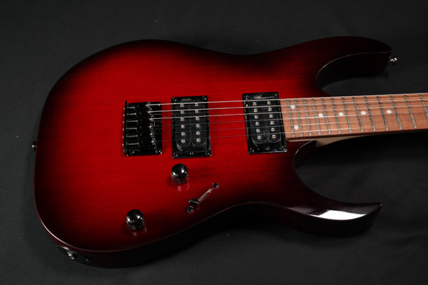 Ibanez RG421BBS 6 String RH Electric Guitar Standard Blackberry Sunburst Finish - 646