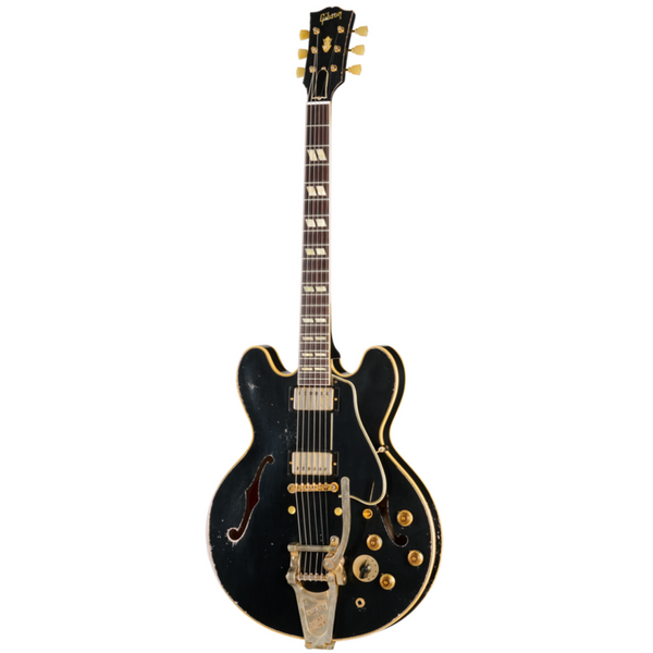 Gibson Custom Limited 59 ES 345 Varitone Bigsby Ebony Heavy Aged GH PRE ORDER