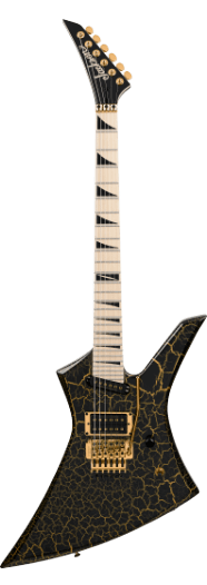 Jackson Pro Plus Series Signature Brandon Ellis Kelly KE27, Maple Fingerboard - Gold Crackle PRE ORDER