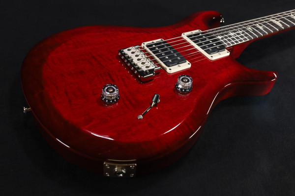 PRS Paul Reed Smith S2 Custom 24 Guitar, Rosewood Fretboard, USA 85/15 Pickups, Fire Red Burst 098