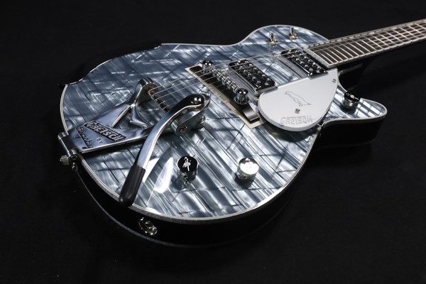 Gretsch G6134T-58 Limited Edition Penguin with String-Thru Bigsby, Ebony Fingerboard, Light Blue Pearl 148