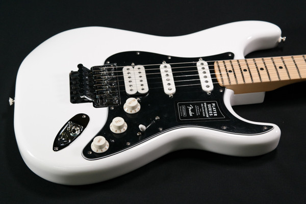 Fender Player Stratocaster with Floyd Rose - Maple Fingerboard - Polar White - 058