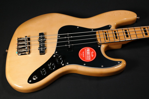 Squier Classic Vibe '70s Jazz Bass - Maple Fingerboard - Natural - 304