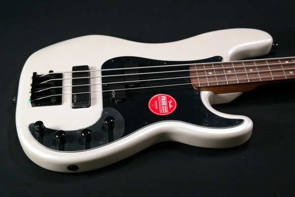 Squier Contemporary Active Precision Bass PH - Laurel Fingerboard - Black Pickguard - Pearl White 959