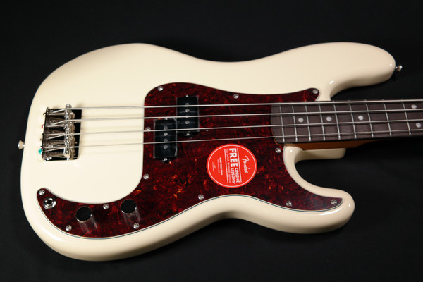 Squier Classic Vibe '60s Precision Bass - Laurel Fingerboard - Olympic White - 641