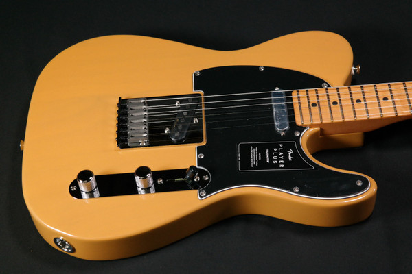 Fender Player Plus Telecaster - Maple Fingerboard - Butterscotch Blonde - 322