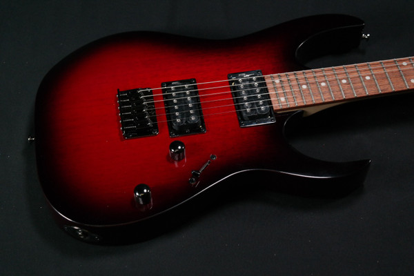 Ibanez RG421BBS 6 String RH Electric Guitar Standard Blackberry Sunburst Finish rg-421-bbs 608