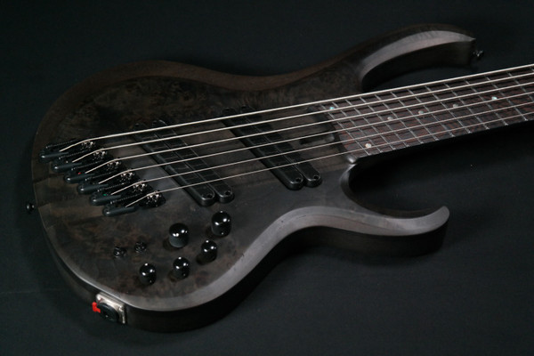 Ibanez BTB806MS Bass Workshop 6-String Bass Multi-Scale Transparent Gray Flat - 252