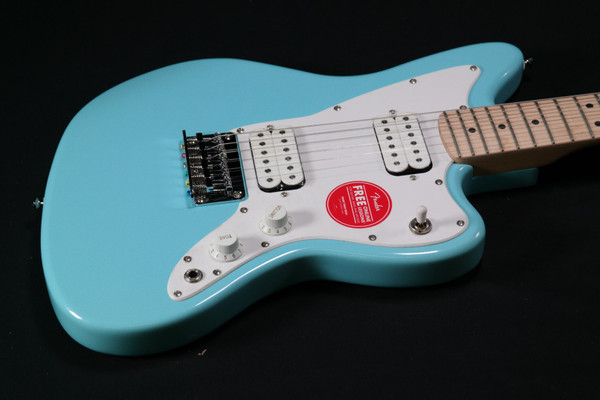 Squier Mini Jazzmaster HH - Maple Fingerboard - Daphne Blue - 299