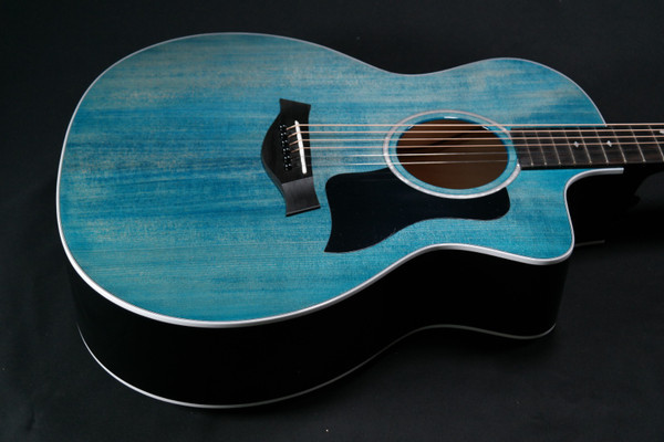 Taylor 214ce DLX LTD Limited Edition Black/Trans Blue - 094