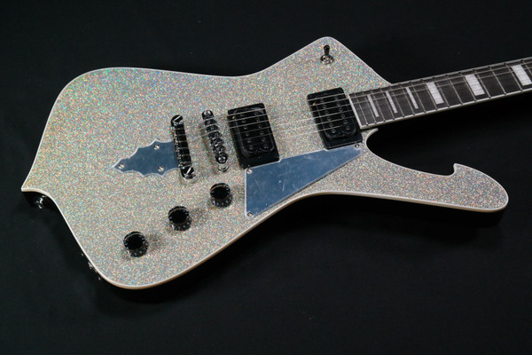 Ibanez Paul Stanley Signature PS60 NAMM 2018 Electric Guitar, Silver Sparkle - 654