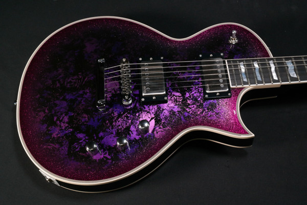 ESP Eclipse Custom Purple Peel With Hard Case - 232