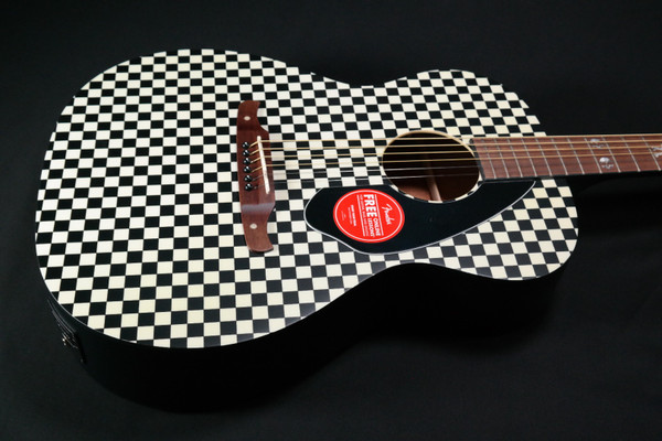 Fender Tim Armstrong Hellcat - Walnut Fingerboard - Checkerboard 028