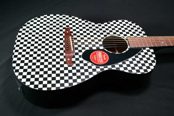 Fender Tim Armstrong Hellcat - Walnut Fingerboard - Checkerboard 009