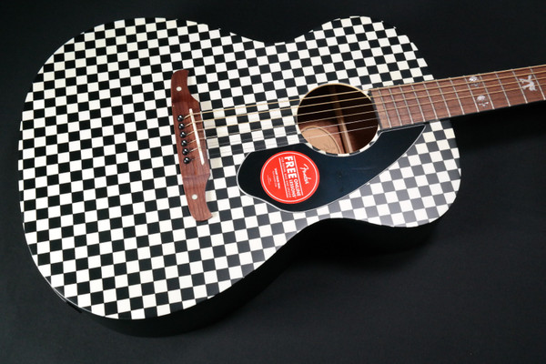 Fender Tim Armstrong Hellcat - Walnut Fingerboard - Checkerboard 980