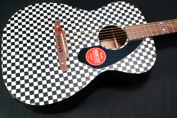 Fender Tim Armstrong Hellcat - Walnut Fingerboard - Checkerboard 864