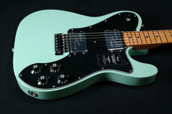 Fender Vintera II 70s Telecaster Deluxe with Tremolo, Maple Fingerboard, Surf Green 834