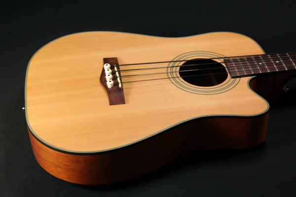 Fender BG-29 NS Acoustic Electric Bass Natural - USED - 518