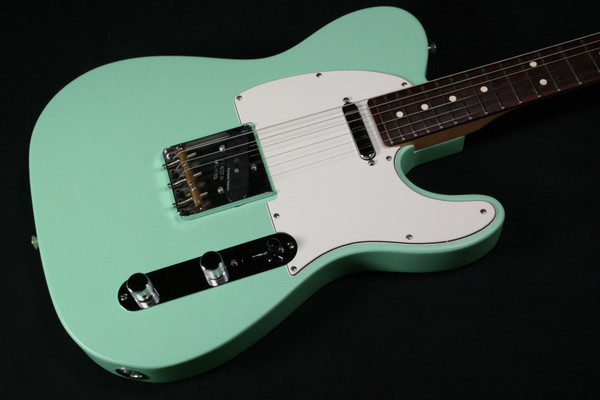 FENDER Telecaster American Performer Telecaster with Humbucking, Rosewood Fingerboard, Satin Surf Green - USED - 404