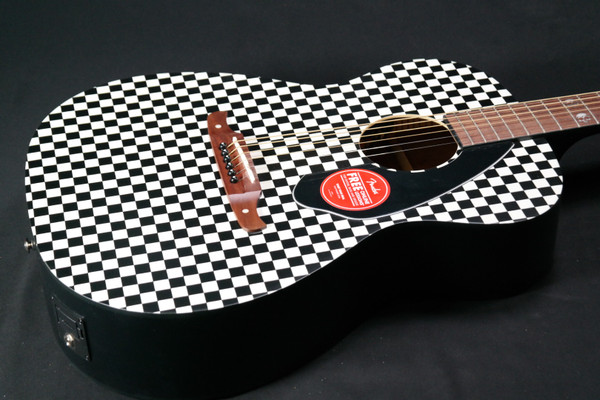 Fender Tim Armstrong Hellcat - Walnut Fingerboard - Checkerboard 872
