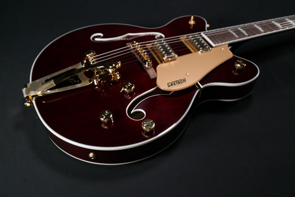 Gretsch G5422TG Electromatic Classic Hollow Body Double-Cut with Bigsby and Gold Hardware Walnut Stain 2506217517