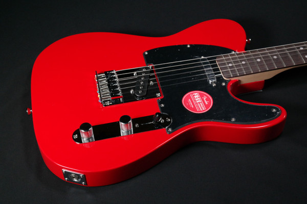 Squier Sonic Telecaster - Laurel Fingerboard - Black Pickguard - Torino Red 692