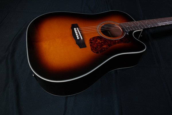 Guild D-140CE ATB -  100 All Solid Dreadnought - Antique Burst Gloss 368