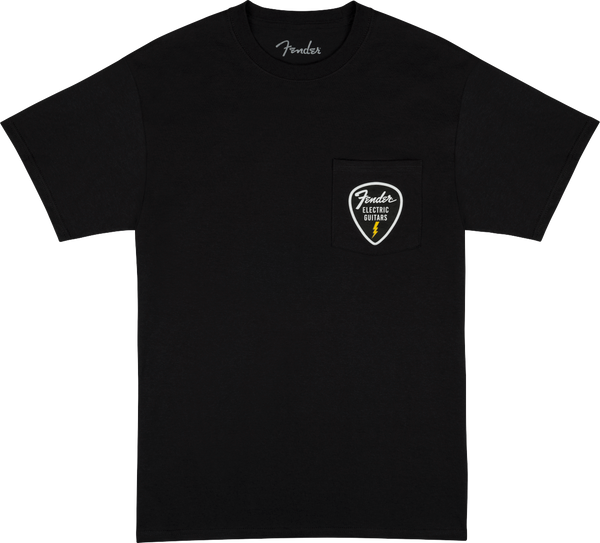 Fender Fender Pick Patch Pocket Tee, Black,  S