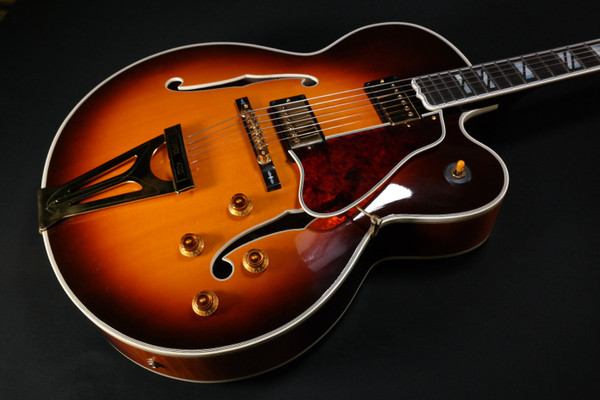 Gibson Custom Super 400 Hollowbody Electric Guitar Vintage Sunburst - Used - 012