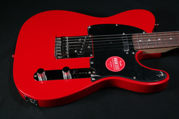 Squier Sonic Telecaster - Laurel Fingerboard - Black Pickguard - Torino Red 047