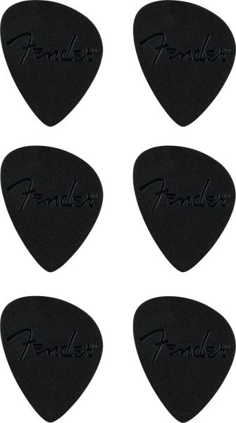 Fender Offset Picks, Black (6)