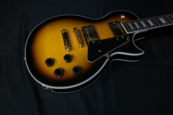 Stagg L400-TS Rock L Electric Guitar Gold Hardware Tobaccoburst