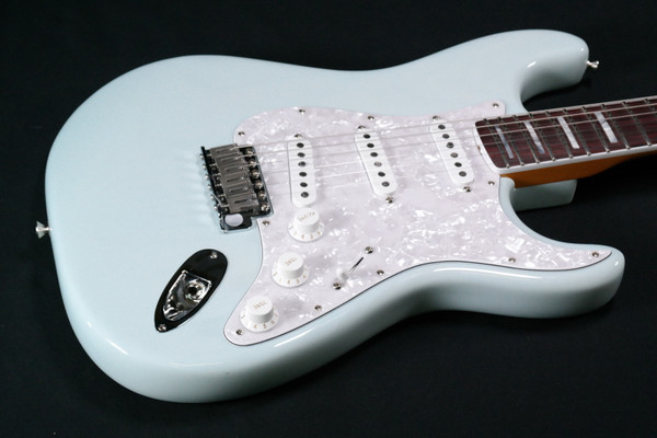 Fender Kenny Wayne Shepherd Stratocaster - Rosewood - Transparent Faded Sonic Blue - 302