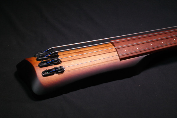 Ibanez UB804MOB UB Upright 4str Bass w/Bag - Mahogany Oil Burst 611