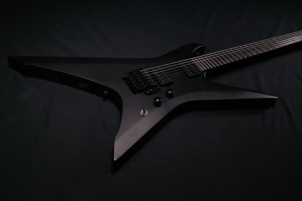 Ibanez XPTB620BKF Xiphos Iron Label 6str Electric Guitar w/Bag - Black Flat 422