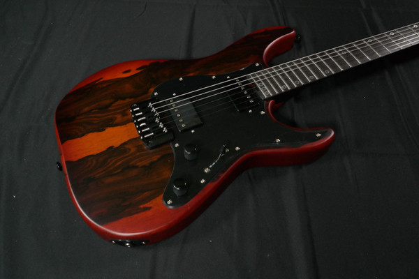 Schecter 6-String RH Sun Valley Super Shredder Exotic Hardtail Electric Guitar - Ziricote 1270 603