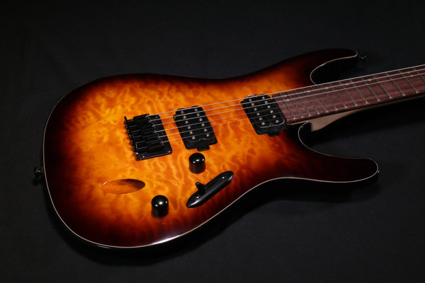Ibanez S621QMDEB S Standard 6str Electric Guitar  - Dragon Eye Burst 810