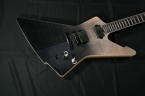 Schecter Guitar Research E-1 SLS Elite Electric Guitar Black Fade Burst 436