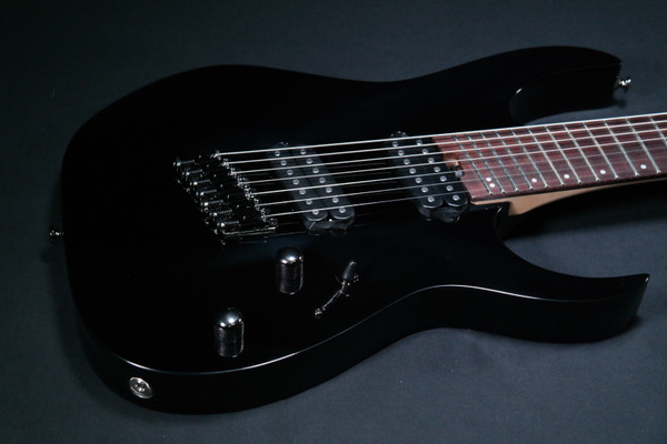 Ibanez RGMS7BK RG Multi Scale 7str Electric Guitar - Black 185
