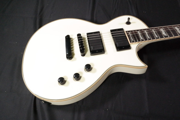 ESP EC Series LTD EC-401-OW Electric Guitar - Pau Ferro/Olympic White - LEC401OW 764