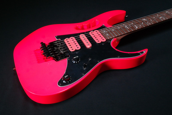 Ibanez JEMJRSPPK Steve Vai Signature 6str Electric Guitar - Pink 597