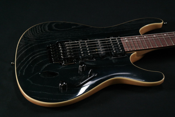 Ibanez S570AHSWK S Standard 6str Electric Guitar  - Silver Wave Black 233