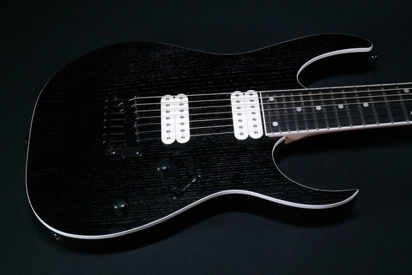 Ibanez RGR752AHBFWK RG Prestige 7str Electric Guitar w/Case - Weathered Black 781