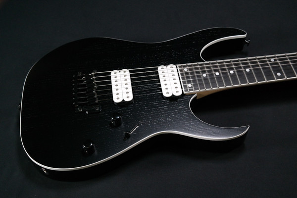 Ibanez RGR752AHBFWK RG Prestige 7str Electric Guitar w/Case - Weathered Black 157