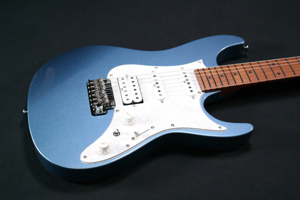 Ibanez AZ2204ICM AZ Prestige 6str Electric Guitar w/Case - Ice Blue Metallic 209
