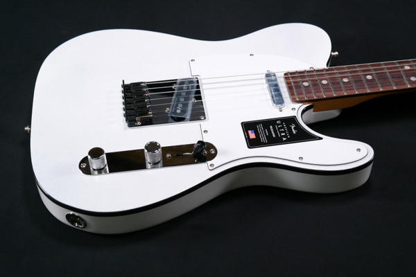 Fender American Ultra Telecaster - Rosewood Fingerboard - Arctic Pearl 536 