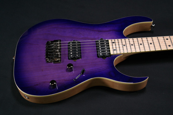 Ibanez RG652AHMFXRPB RG Prestige 6str Electric Guitar w/Case - Royal Plum Burst 018