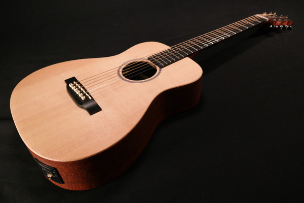 Martin LX1E Little Martin Solid Sitka Spruce/Mahogany HPL Acoustic/Electric w/Gig Bag 308