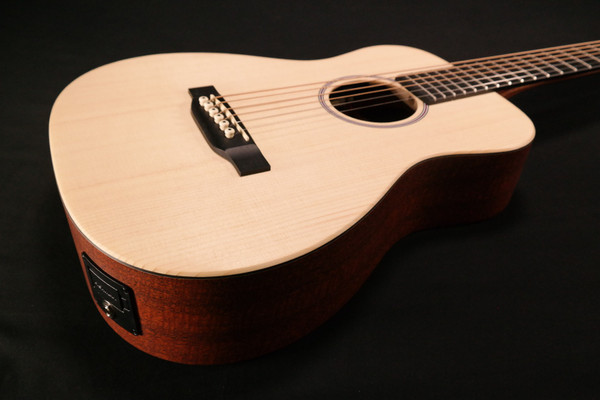 Martin LX1E Little Martin Solid Sitka Spruce/Mahogany HPL Acoustic/Electric w/Gig Bag 350