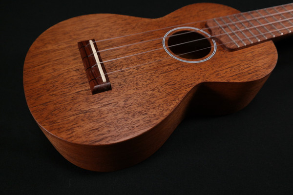 Martin Guitar S1 Acoustic Ukulele with Soft Case, Genuine Mahogany Construction, Hand-Rubbed Finish, Soprano Ukulele Neck Shape with Standard Taper 663